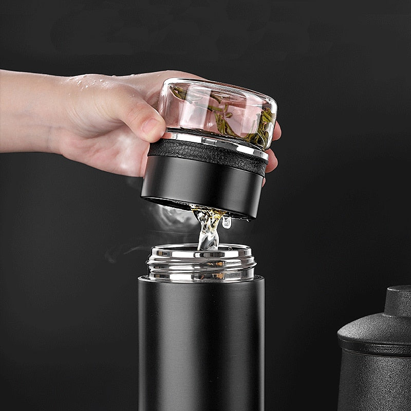 Eleganter Haltbarer Einfacher Tee-Infuser-Thermos | Karnz
