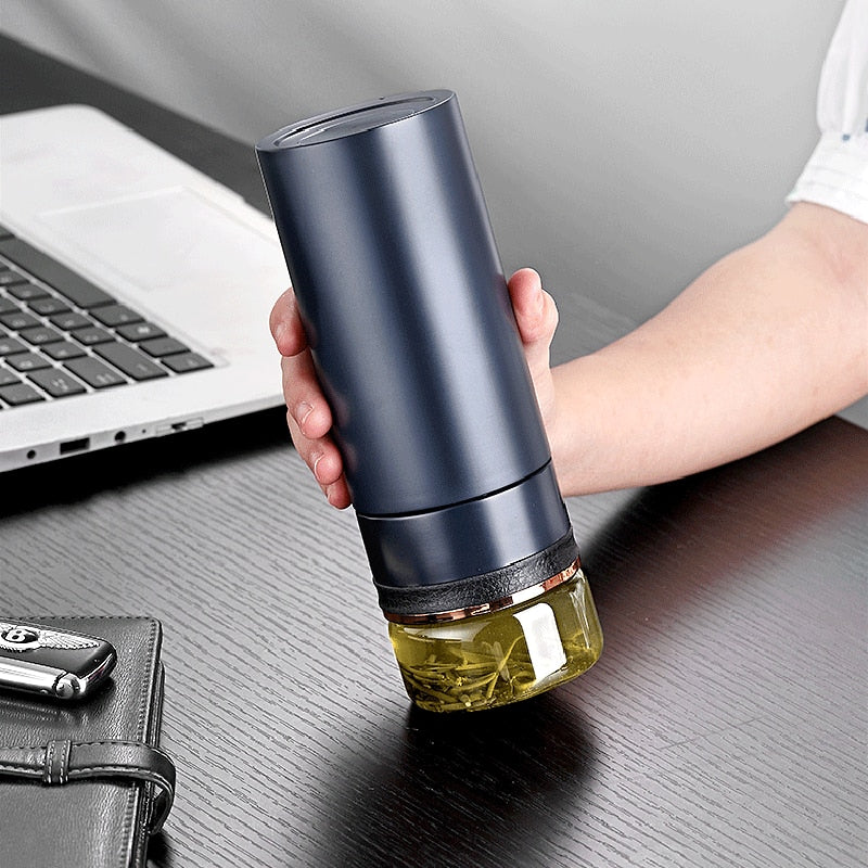 Eleganter Haltbarer Einfacher Tee-Infuser-Thermos | Karnz