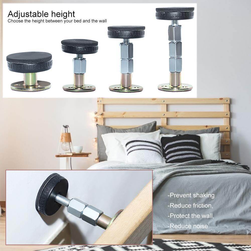 2 Stück verstellbarer Anti-Schüttel-Bett-Stabilisator | Karnz