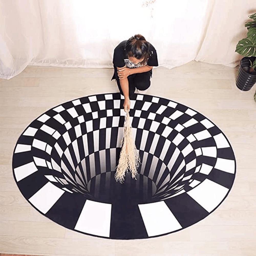 Vortex Illusion Teppich | Karnz