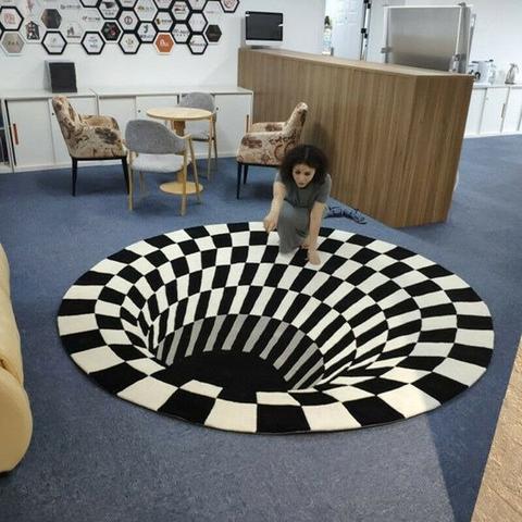 Vortex Illusion Teppich | Karnz