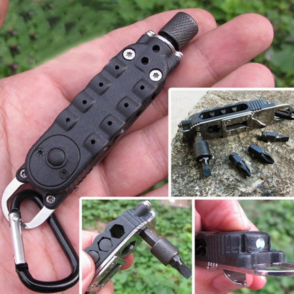 Mini Multifunktionales Schlüsselanhänger Überleben Camping Werkzeug | Karnz
