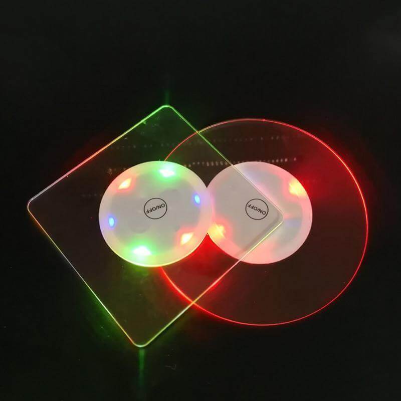 Acryl Ultra-Dünner LED-Untersetzer