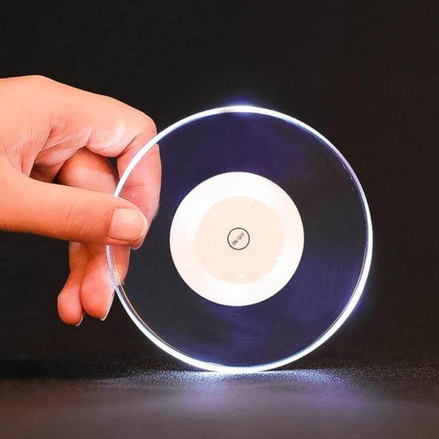 Acryl Ultra-Dünner LED-Untersetzer