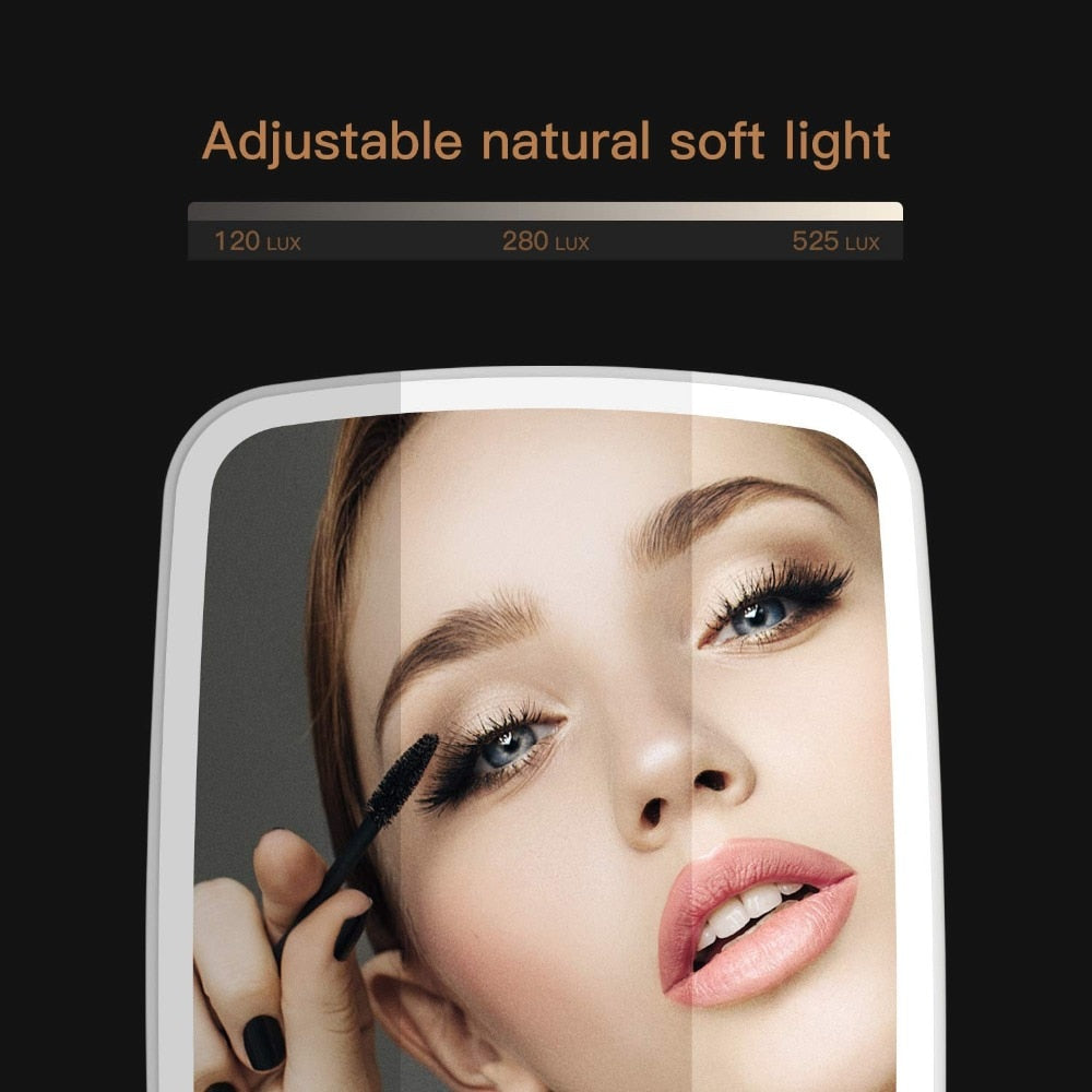Fancy tragbares LED-Touch-Spiegel | Karnz