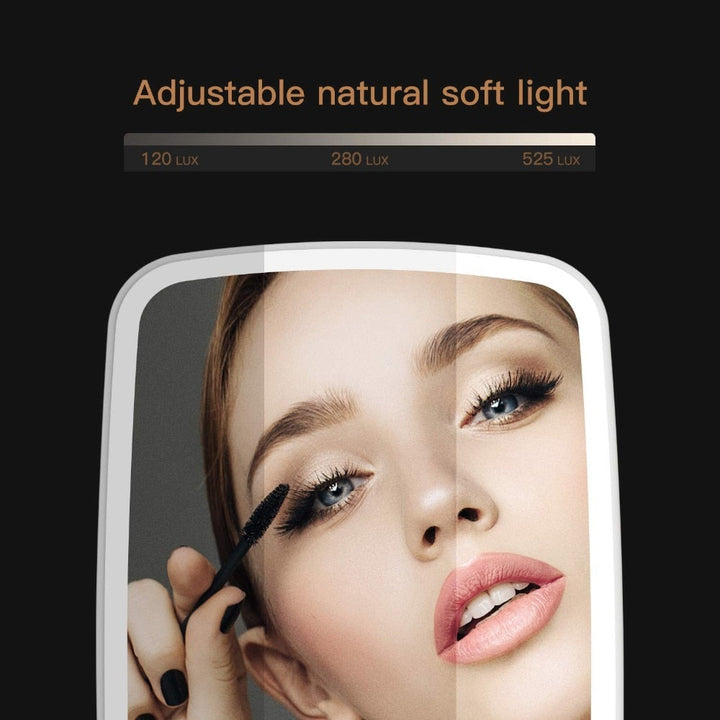 Fancy tragbares LED-Touch-Spiegel | Karnz
