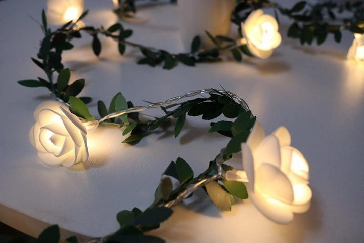 Erhellen Sie Ihre Räume LED-Blumen Verzaubernde Atmosphäre | Karnz