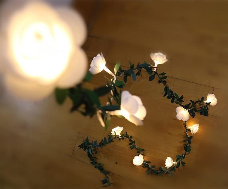 Erhellen Sie Ihre Räume LED-Blumen Verzaubernde Atmosphäre | Karnz