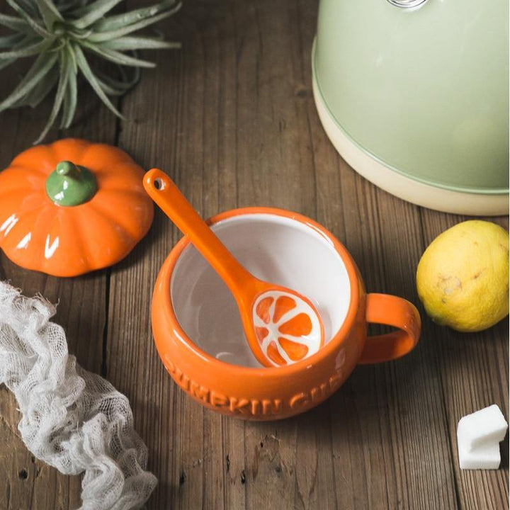 Kreative Keramische Kürbis Tasse Becher | Karnz