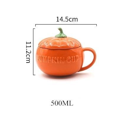 Kreative Keramische Kürbis Tasse Becher | Karnz