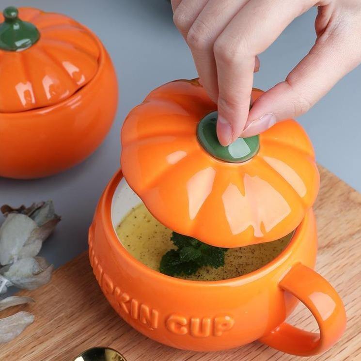Kreative Keramische Kürbis Tasse Becher | Karnz