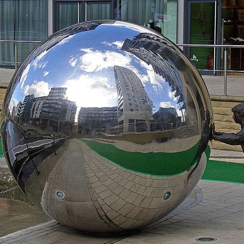 Edelstahl Spiegelball Garten Dekor | Karnz