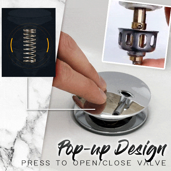 Basin Pop-Up Drain Filter | Karnz