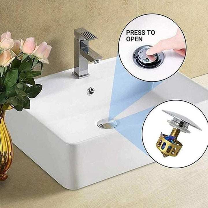 Basin Pop-Up Drain Filter | Karnz