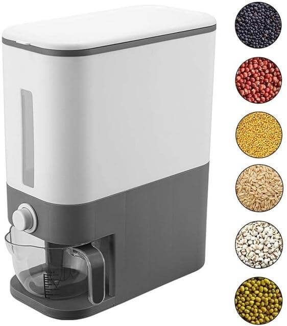 Pastellfeuchter Grains-Reis Spender