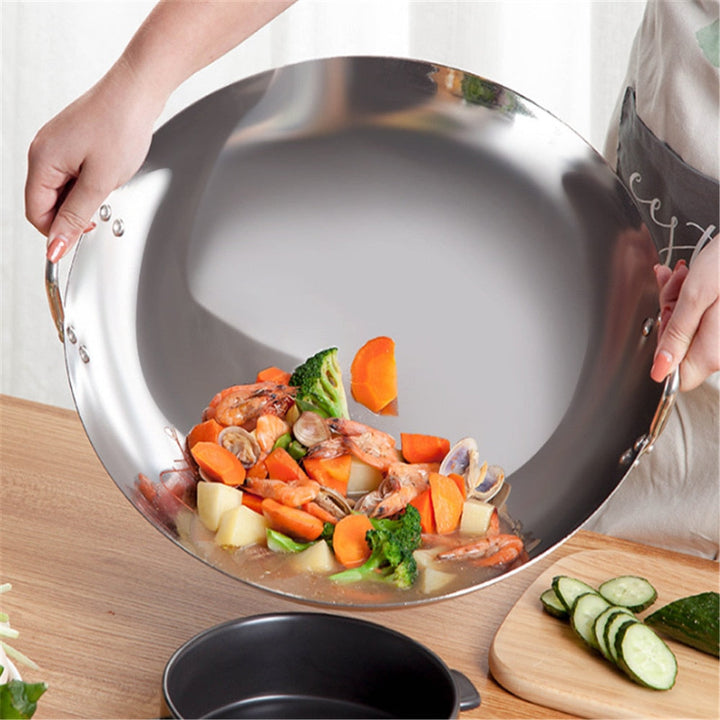 Edelstahl Wok Wellington (4 Größen)