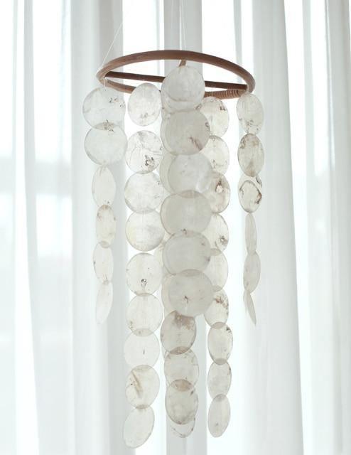 Handgefertigtes Windspiel von ShellDreams fürs Babyzimmer | Muschel-Mobile | Beruhigende Klänge