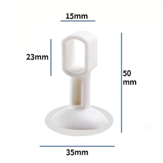 10PCS Silikon Türstopper | Karnz