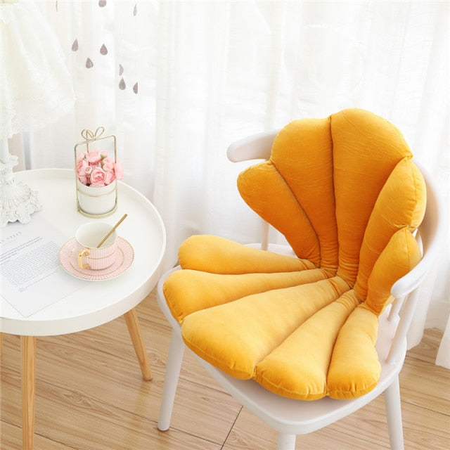 Velvet Shell Sitzkissen | Karnz