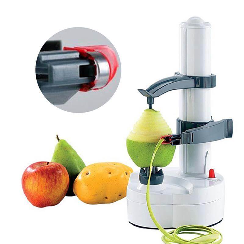 Rotierender Edelstahlfrüchte VegetaKarnzes Schäler