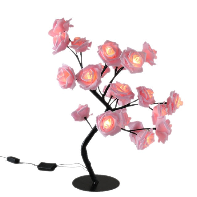 Beleuchteter Rosenbaum - LumiRose | Karnz