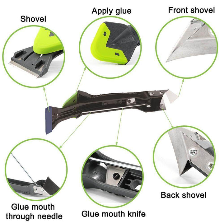 5in1 Silikon Entferner Schaber Reparatur Werkzeug | Karnz