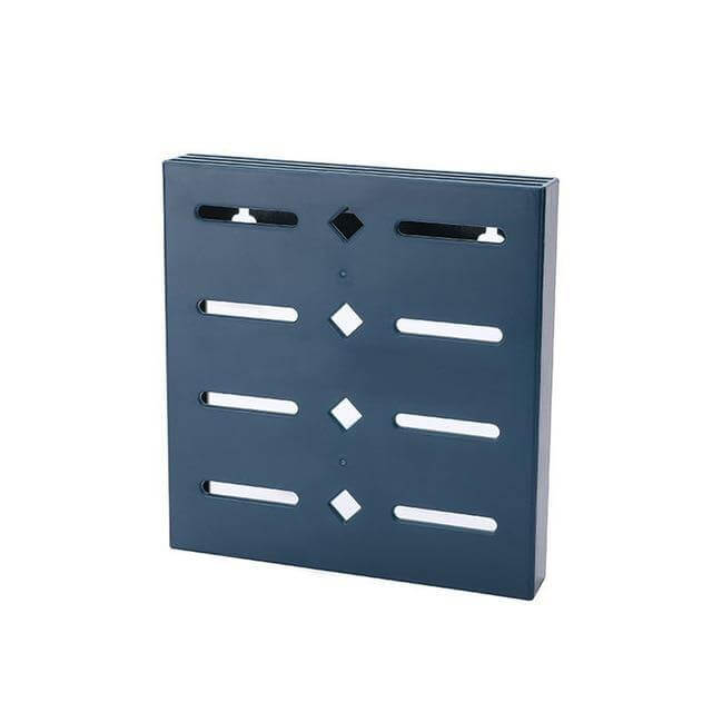 2PCS Quadrat Pastell Mavi Wandmontierter Messerorganizer | Karnz