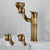 Elegante Luxus Rotierender Becken Wasserhahn