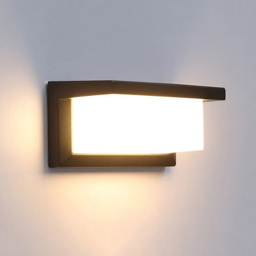 Horizontale LED Außenlampe | Karnz