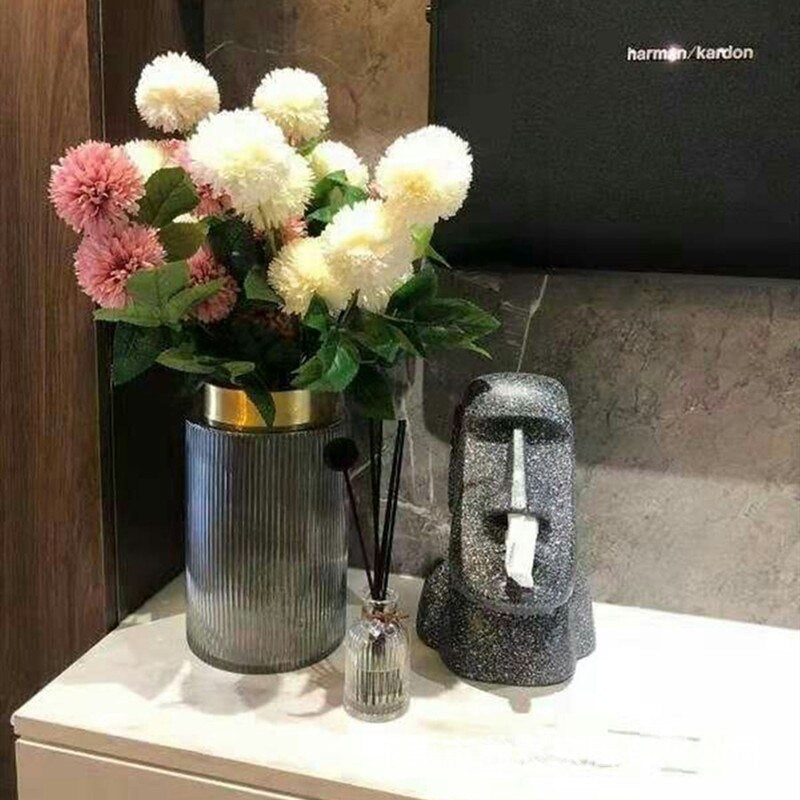 Stein Statue Tissue Box | Karnz