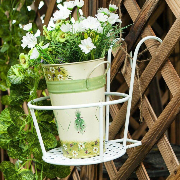 Eisen Outdoor Hängende Körbe Blumentopf Halter | Karnz