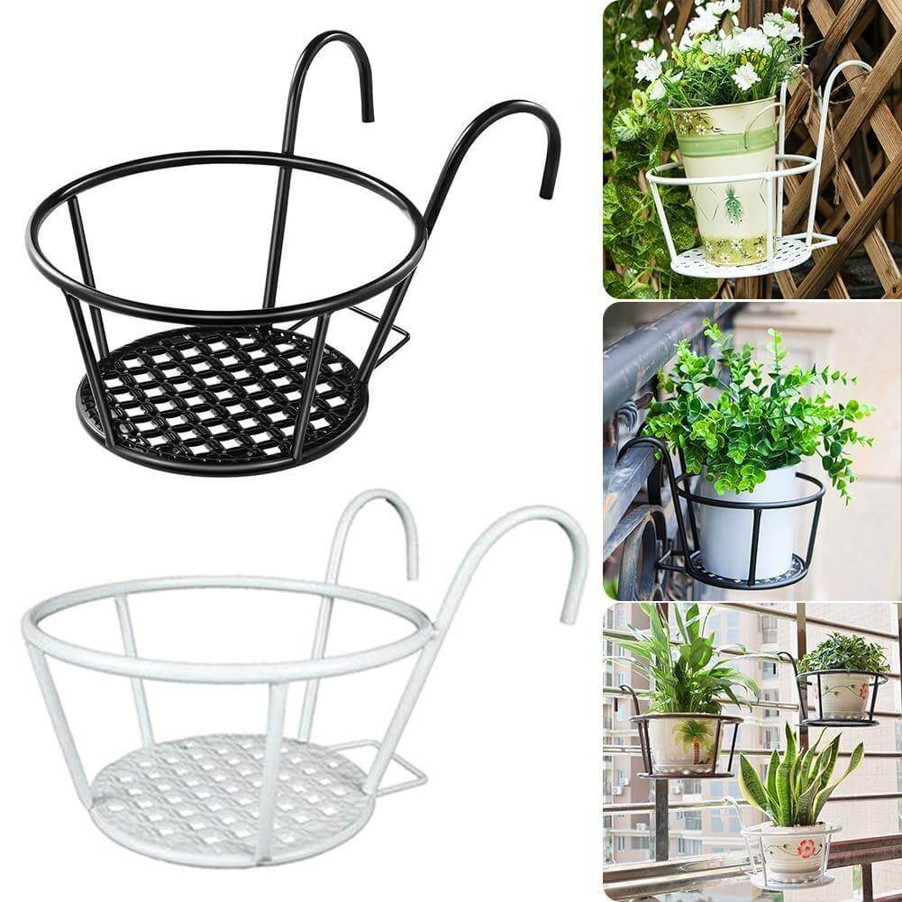 Eisen Outdoor Hängende Körbe Blumentopf Halter | Karnz