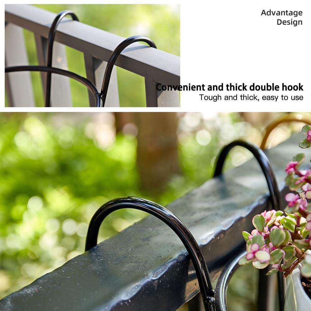 Eisen Outdoor Hängende Körbe Blumentopf Halter | Karnz