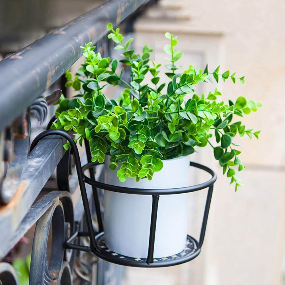 Eisen Outdoor Hängende Körbe Blumentopf Halter | Karnz