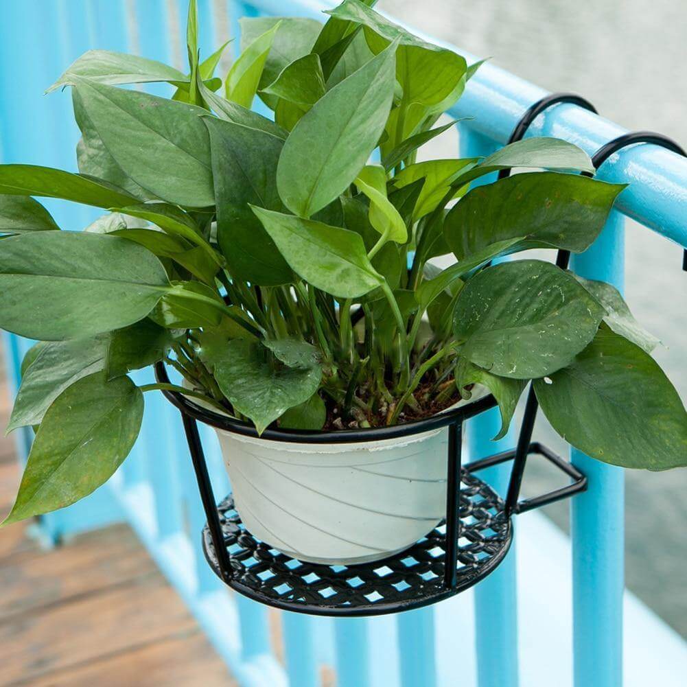 Eisen Outdoor Hängende Körbe Blumentopf Halter | Karnz