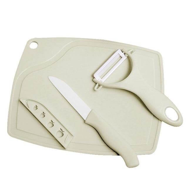 3-teiliges Pastell Schneideküchen Set | Karnz