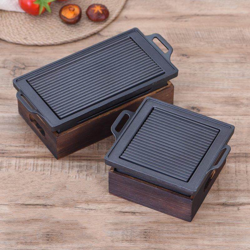 Raucharmer tragbarer japanischer Antihaft-BBQ-Grill | Karnz