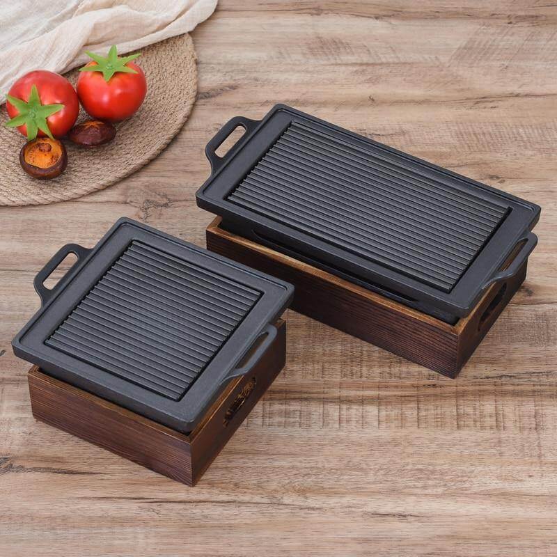 Raucharmer tragbarer japanischer Antihaft-BBQ-Grill | Karnz