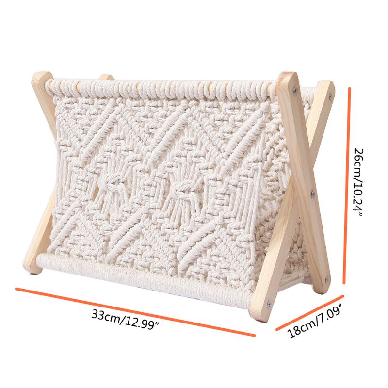 Nordic Cotton Faltbarer Zeitschriftenhalter | Karnz