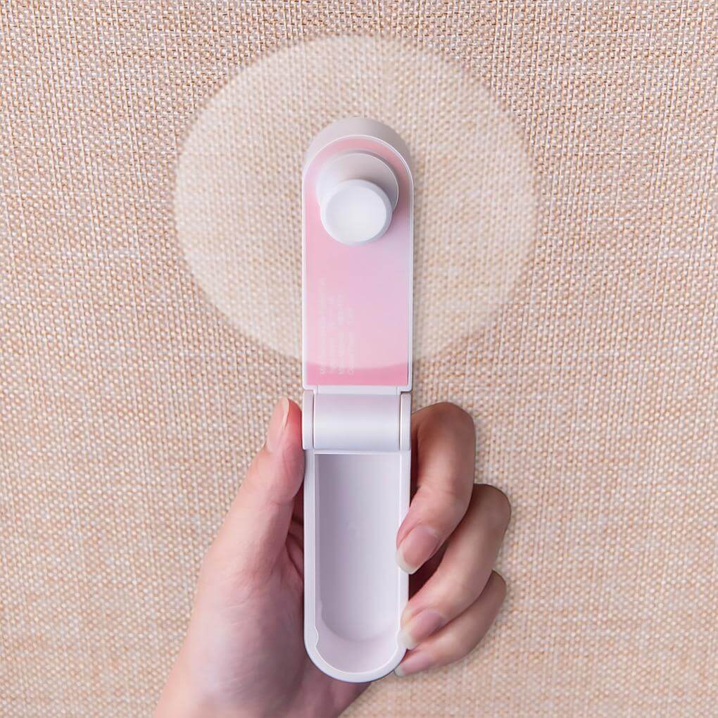 Wiederaufladbarer tragbarer faltbarer Mini-Ventilator | Karnz