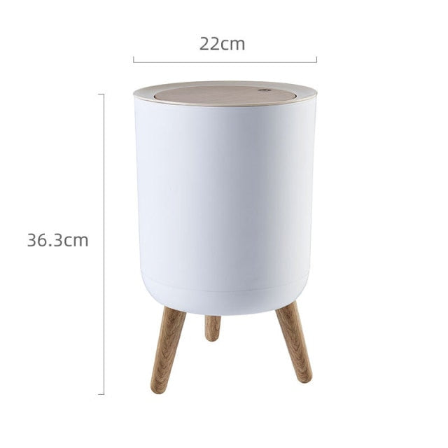 Nordic Style Eleganter Ein-Touch-Mülleimer | Karnz