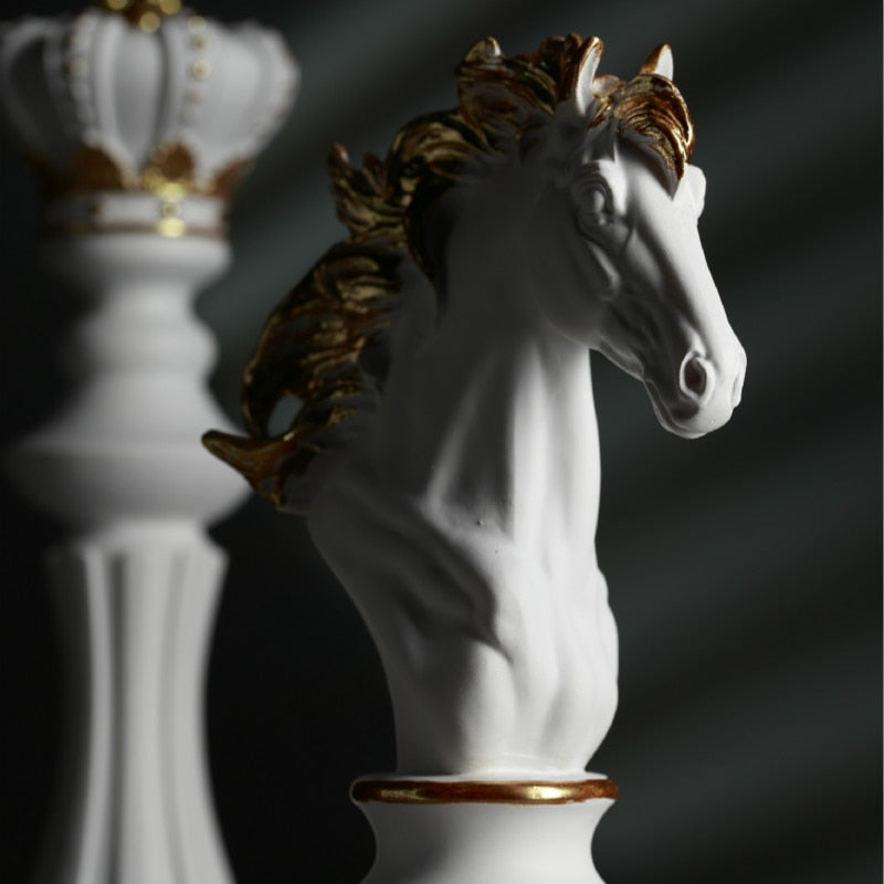 Luxus Schach Statue Wohnkultur | Karnz