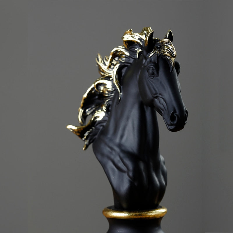 Luxus Schach Statue Wohnkultur | Karnz
