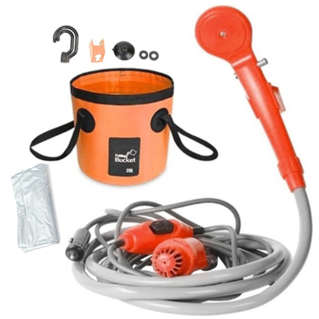 Tragbare elektrische Pumpe Auto-Waschset | Karnz