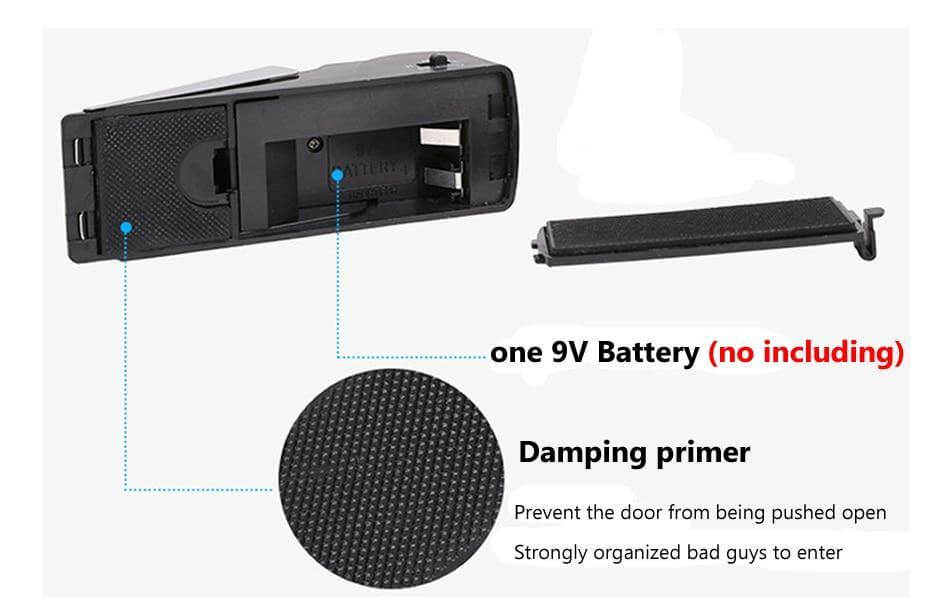 PortaKarnze Wireless Alarm Türstopper