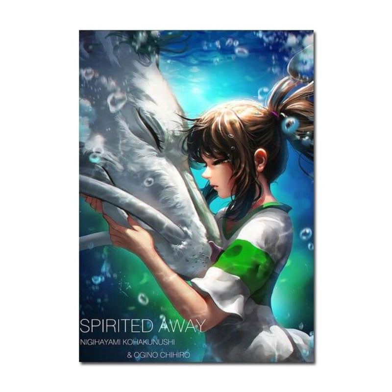 Abstraktes Cartoon Anime - Leinwand Wandkunst Malerei