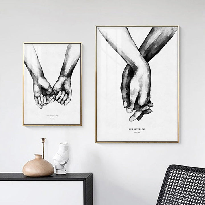 Du und Ich – Leinwandbild