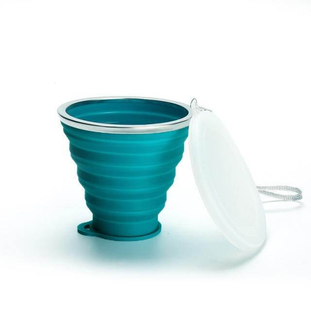 Faltbecher Easy Silikon Reisebecher | Karnz