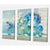 Blaue Blumen Zu Hause - Leinwand Wandkunst Gemälde