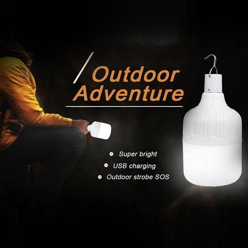 Outdoor USB Wiederaufladbare LED Nachtlicht Glühbirne | Karnz